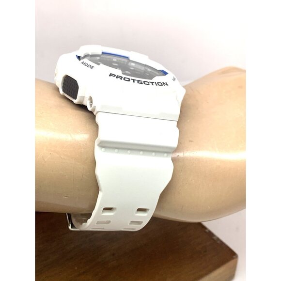 Casio Men's Watch G-Shock GA100B-7A White Resin Quartz 50mm Analog Digital 5081 - Picture 13 of 15